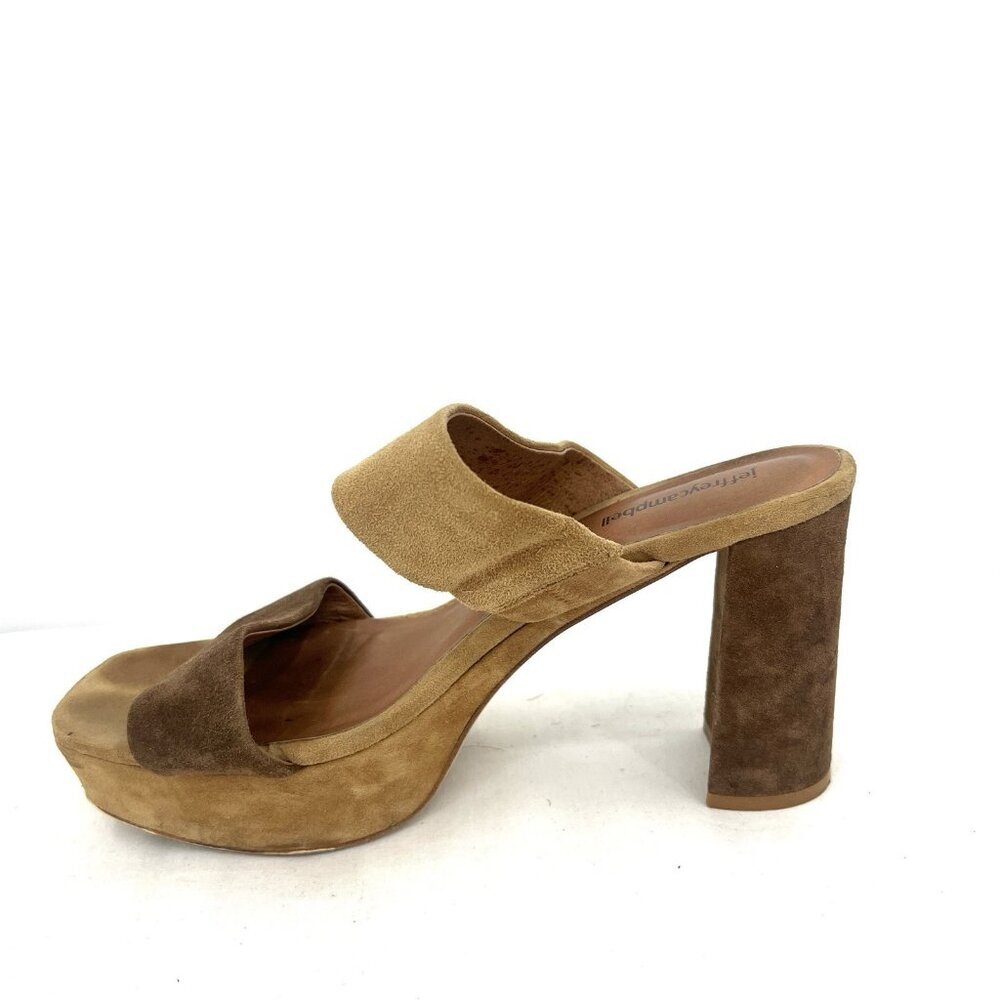 Jeffrey Campbell Adriana Two Tone Platform Sandals Women’s 9.5 - Picture 3 of 11